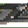 Mexen Cesar1-medencés gránit mosogató edényszárítóval 775 x 470 mm, Szürke, szifon Arany - 6514771010-71-G