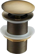 Mexen kerek klik-klak leeresztő, antik bronz - 79910-30