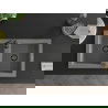 Mexen Mario Chiuvetă de granit cu 2 compartimente 820 x 436 mm, gri, sifon Neagră - 6504822000-71-B
