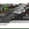 Mexen Milo chiuvetă de granit cu 1 compartiment 435 x 410 mm, gri, sifon Auriu - 6505441000-71-G