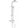 Mexen CQ62 set cadă-duș cu duș fix și baterie termostatică, crom - 779106295-00