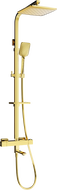 Mexen CQ62 set de baie-duș cu duș de ploaie și baterie termostatică, auriu - 779106295-50