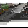 Mexen Enzo chiuvetă din granit cu 1 compartiment cu picurător 576 x 465 mm, Neagră picățele, sifon Neagră - 6506571005-76-B