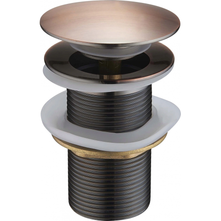 Mexen dop clic-clac rotund, cupru antic - 79910-45