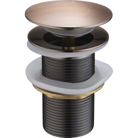 Mexen dop klik-klak rotund, cupru antic - 79910-45