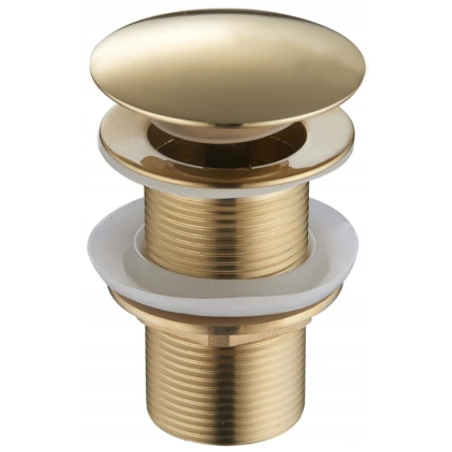 Mexen dop clic-clac rotund, auriu - 79910-50