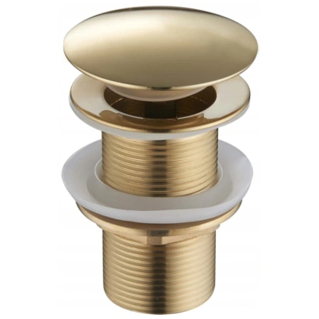 Mexen kerek click-clack lefolyószelep, Arany - 79910-50