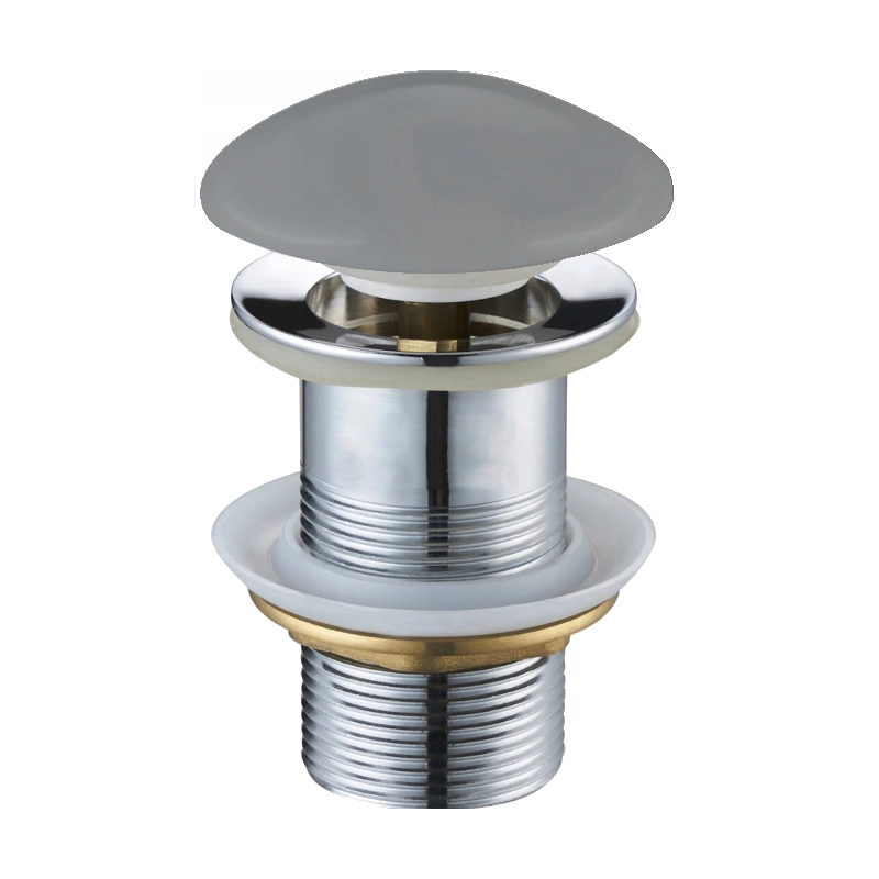 Mexen dop de tip klik-clac rotund, ceramic gri deschis mat - 79910-61