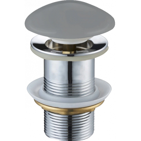 Mexen dop de tip klik-clac rotund, ceramic gri deschis mat - 79910-61