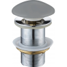 Mexen dop click-clack rotund, Gri deschis mat - 79910-61