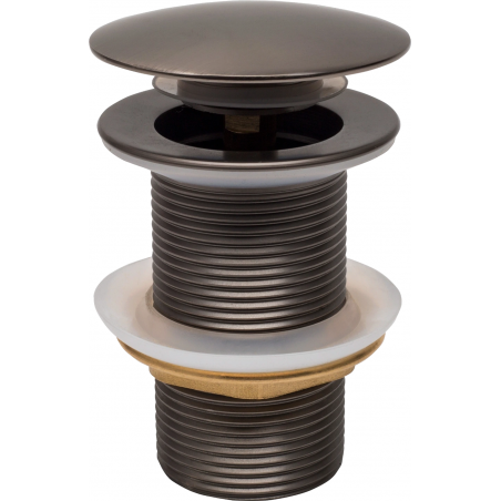Mexen scurgere click-clack rotundă, grafit - 79910-66