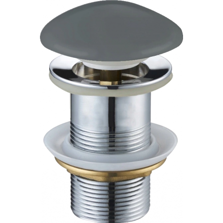 Mexen dop click-clack rotund, Gri închis mat - 79910-71