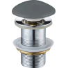Mexen dop click-clack rotund, Gri închis mat - 79910-71