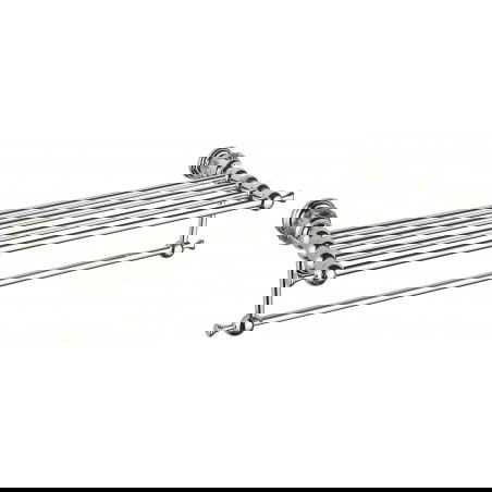 Mexen Estela törölközőtartó polc, króm - 7011520-00