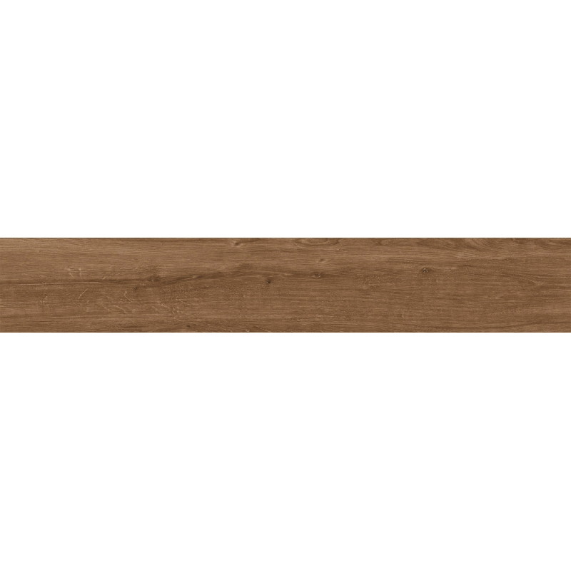 Mexen Avocado Gres maroniu glazurat rectificat G1, placă aspect lemn pentru podea și perete 120 x 20 cm, mat