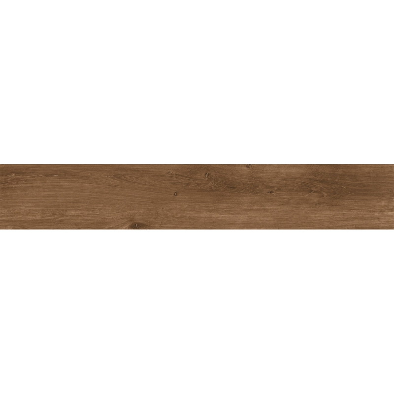 Mexen Avocado Gres maroniu glazurat rectificat G1, placă aspect lemn pentru podea și perete 120 x 20 cm, mat