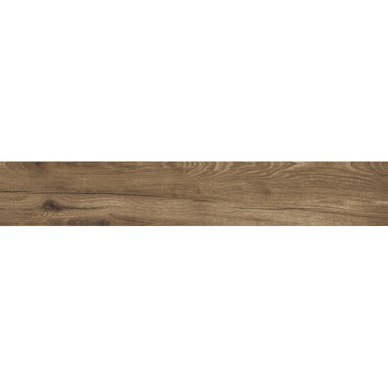 Mexen Lumiere Nogal mázas gres rektifikálva G1, fa hatású padló- és falburkoló lap 120 x 20 cm, matt - TL608-120-020-02