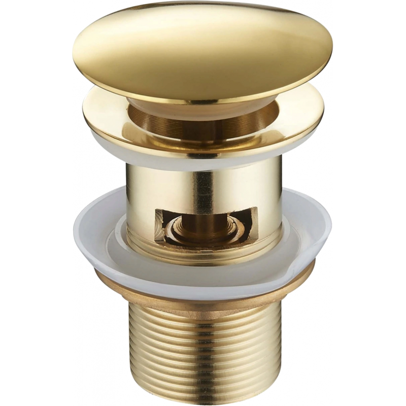 Mexen dop stopper clic-clac rotund cu preaplin, auriu - 79920-50