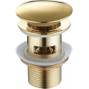 Mexen dop click-clack rotund cu preaplin, Aurie - 79920-50