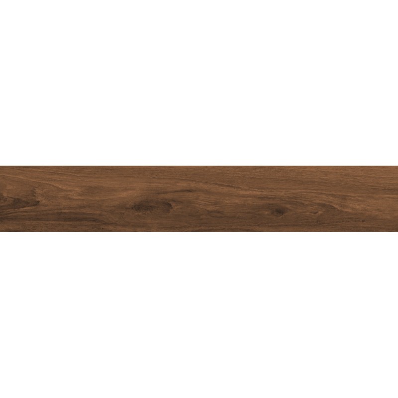 Mexen Meranti Choco gres emailat rektificat G1, placă de podea și de perete imitatie de lemn 120 x 20 cm, mat