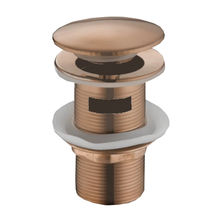 Mexen dop de tip clic-clac rotund cu preaplin, aur roz - 79920-60
