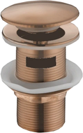 Mexen dop de scurgere click-clack rotund cu preaplin, aur roz - 79920-60