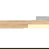 Mexen Hirera Miele mázas rek. G1, fa hatású padló- és falburkoló lap 120 x 20 cm, matt - TL611-120-020-05