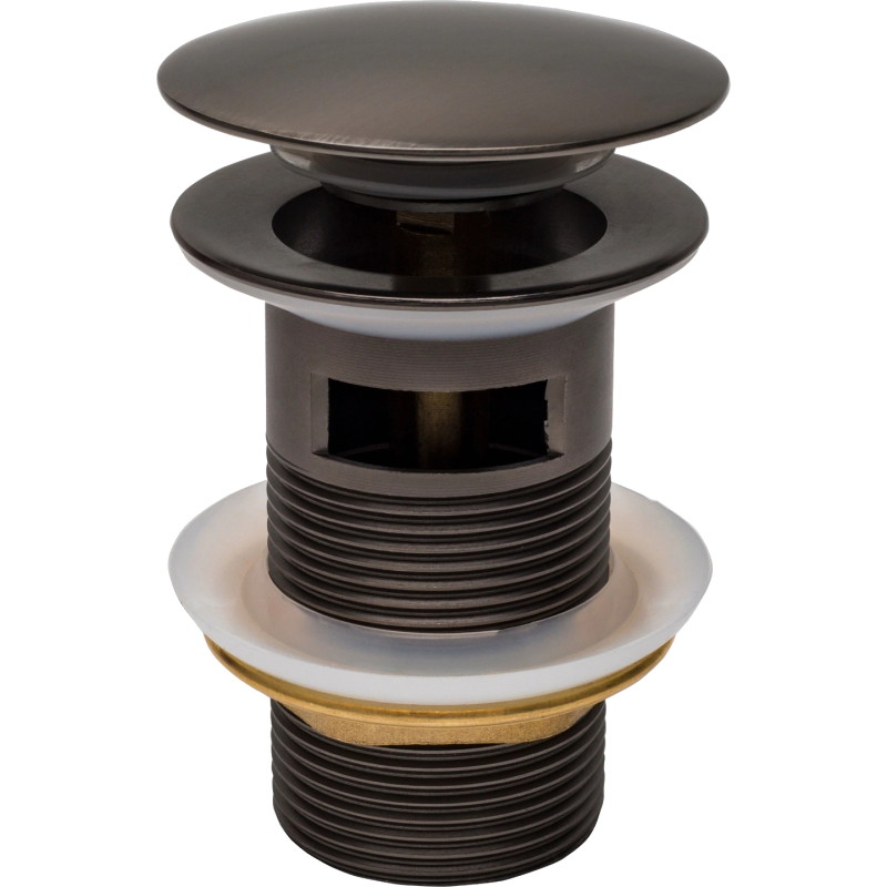 Mexen dop clic-clac rotund cu preaplin, gun gray periat - 79920-66