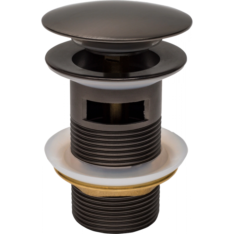 Mexen dop protector klik-klak rotund cu preaplin, grafit - 79920-66