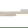 Mexen Wood Ville Gres porțelanat glazurat rectificat G1, placă tip lemn pentru pardoseli și pereți 120 x 20 cm, carving