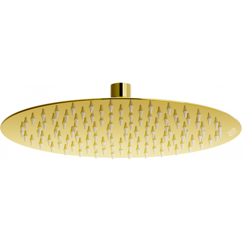 Mexen Slim palarie de duș 25 cm, aurie - 79225-50