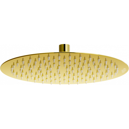 Mexen Slim palarie de duș 25 cm, aurie - 79225-50