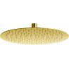 Mexen Slim palarie de duș 25 cm, aurie - 79225-50
