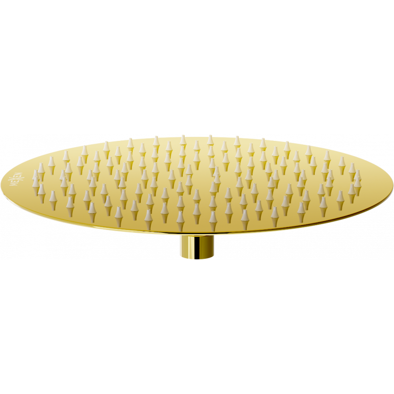 Mexen Slim palarie de duș 25 cm, aurie - 79225-50