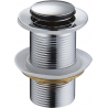 Mexen dop mică rotundă clic-clac, crom - 79915-00