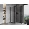 Mexen Mist-B cabină de duș cu ușă batantă dreapta 70 x 70 cm, cadru negru, negru - 8A2T-070-070-70-70-P