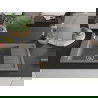 Mexen Elias chiuvetă din granit cu 1 compartiment cu picurător 795 x 480 mm, gri, sifon Auriu - 6511791005-71-G