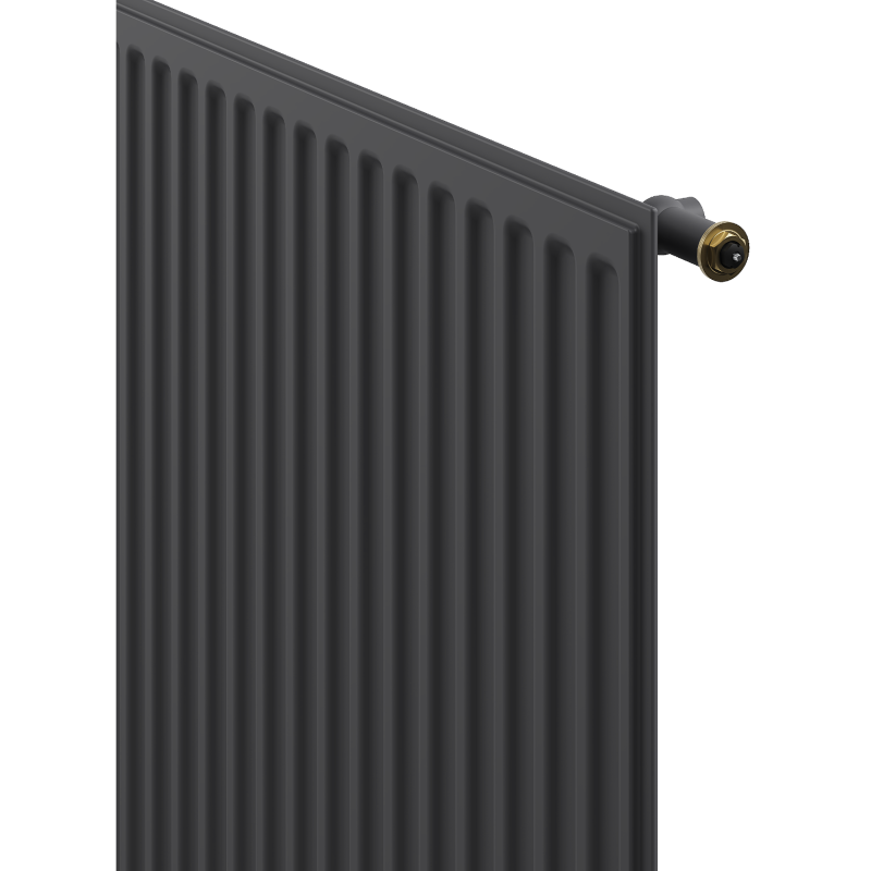 Mexen CVH10 Igienic radiator de plăci 900 x 1600 mm, racord inferior, 1429 W, antracit - W610H-090-160-66