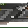 Mexen Elias chiuvetă din granit cu 1 compartiment cu picurător 795 x 480 mm, gri, sifon Neagră - 6511791005-71-B