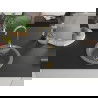 Mexen Diego chiuvetă din granit cu 1 compartiment 488 x 480 mm, gri, sifon auriu - 6512481000-71-G