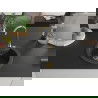 Mexen Diego chiuvetă de granit cu 1 compartiment 488 x 480 mm, Neagră picățele, sifon Auriu - 6512481000-76-G
