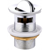 Mexen dop click-clack rotativ cu preaplin, Crom - 79923-00