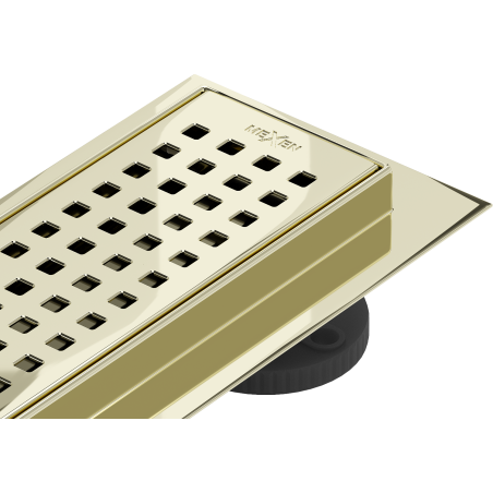 Mexen Flat 360° M08 rigolă liniară rotativă 60 cm, aurie - 1525060-40