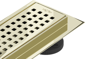 Mexen Flat 360° M08 scurgere liniară rotativă 60 cm, auriu - 1525060-40