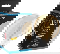 Mexen Vintis LED filament izzó E27, G125, 6W, Meleg - 2700K, 600 lm, borostyán - L158-E27-0627-50