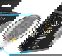 Mexen Vintis Filament LED izzó E27, G125, 8W, Meleg - 2700K, 680 lm, füstszínű - L158-E27-0827-70