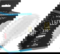 Mexen Vintis Bec LED filament E27, G125, 6W, Neutră - 4000K, 720 lm, transparentă - L158-E27-0640-00