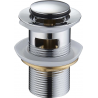 Mexen dop mic rotund click-clack cu preaplin, Crom - 79925-00