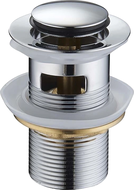 Mexen dop click-clack mic rotund cu preaplin, crom - 79925-00
