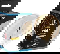 Mexen Vintis LED filament spirál izzó E27, G125, 8W, Meleg - 2200K, 600 lm, borostyán - L168-E27-0822-50